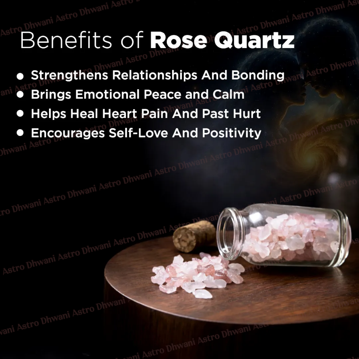 Rose Quartz Bottle Chips – Relationship, Love & Emotional Healing Energy