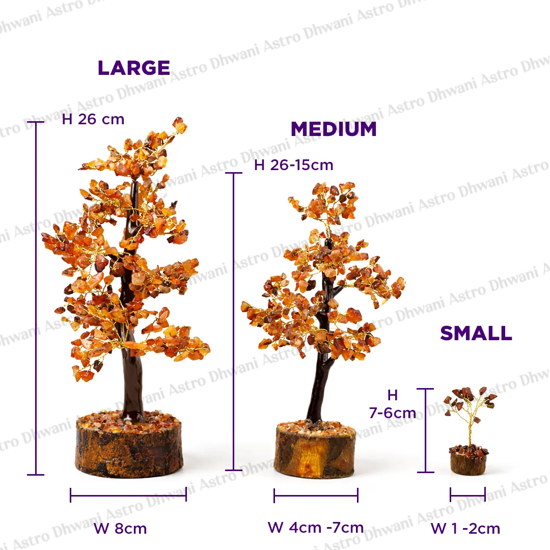 Red Carnelian Crystal Tree – Motivation, Confidence & Career Growth
