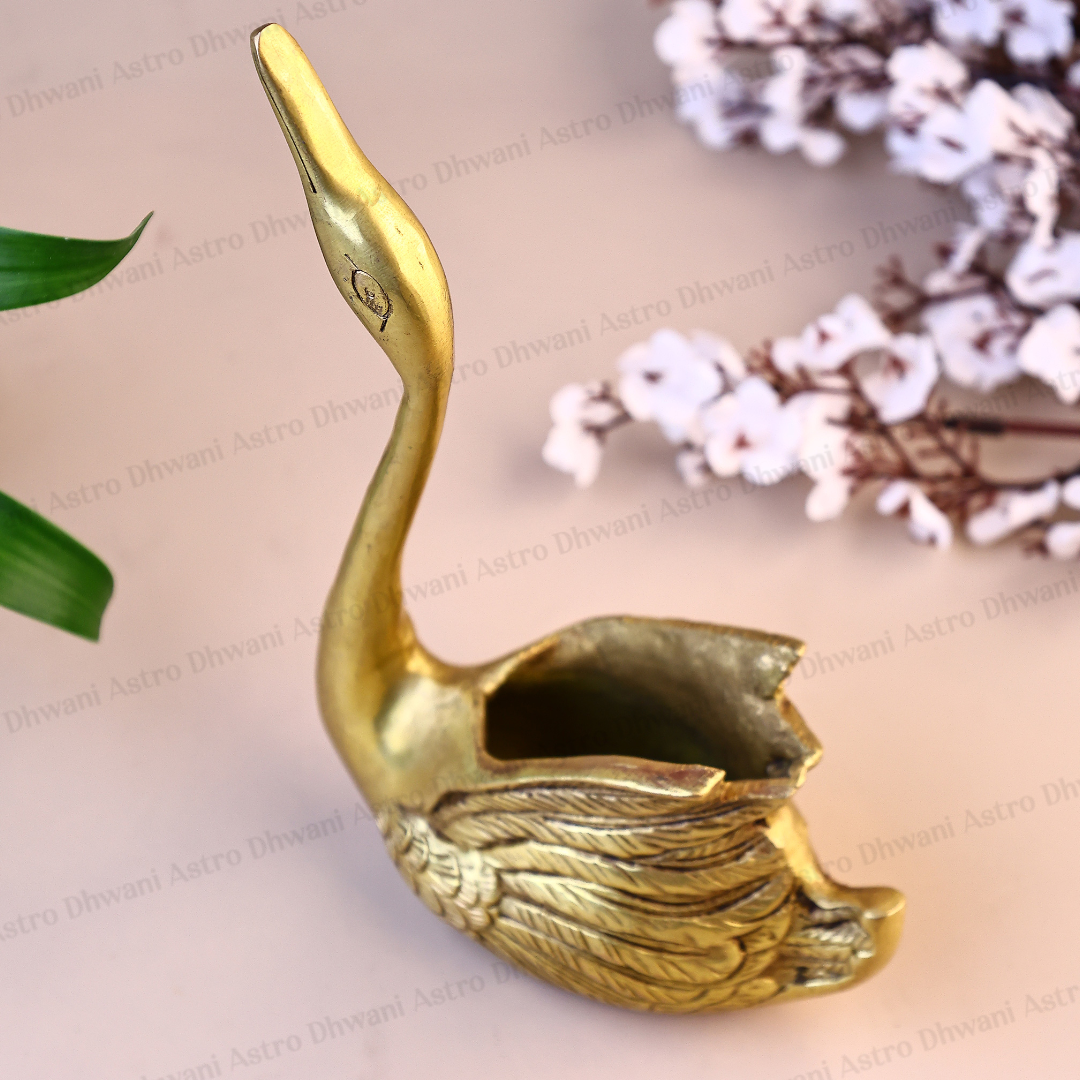 Brass Duck Pair Statue for Love, Harmony & Prosperity