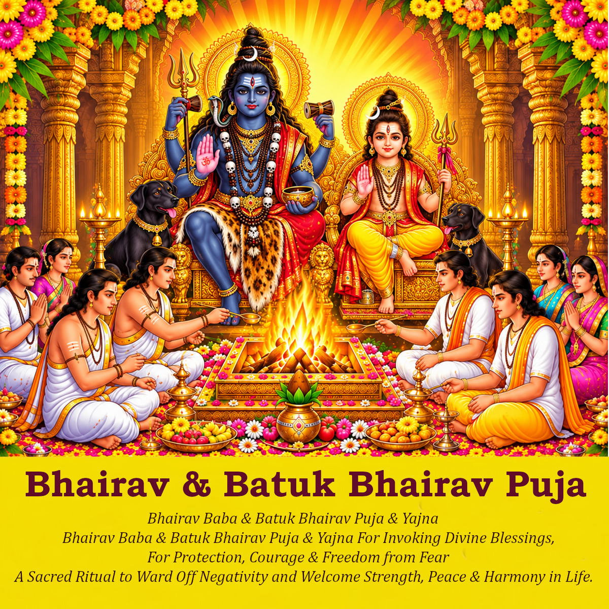 Bhairav Puja & Batuk Bhairav Puja: Invoking Divine Protection and Strength