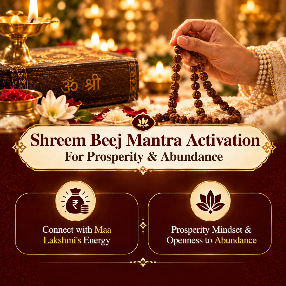 Akshaya Dhan Varsha – Lakshmi Beej Mantra Activation Healing Session with Dhwani Jain