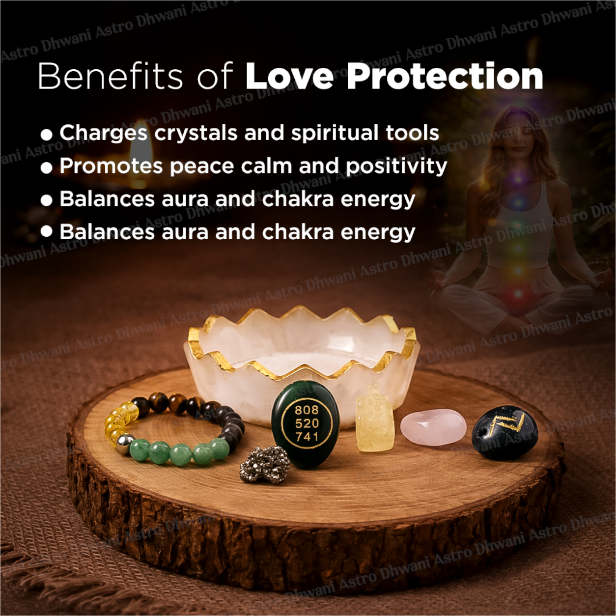 Love Money Protection Bowl - Abundance, Love & Protection Energy Bowl