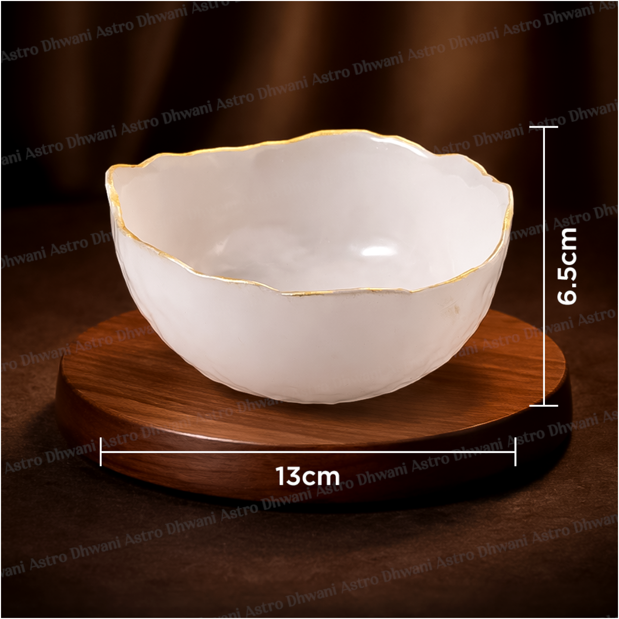 Divine Selenite Bowl - Crystal Cleansing & Energy Bowl