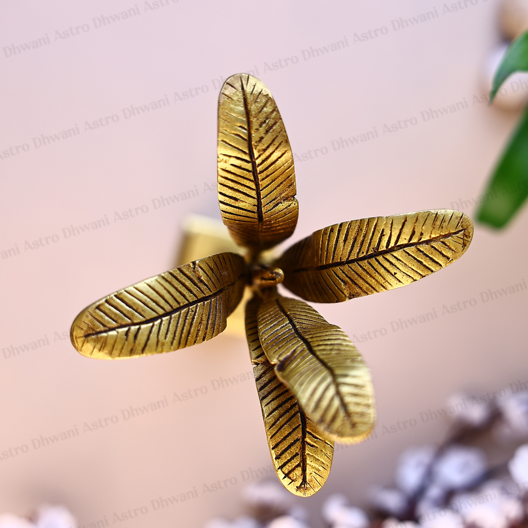Brass Banana Tree for Growth, Prosperity & Positive Energy