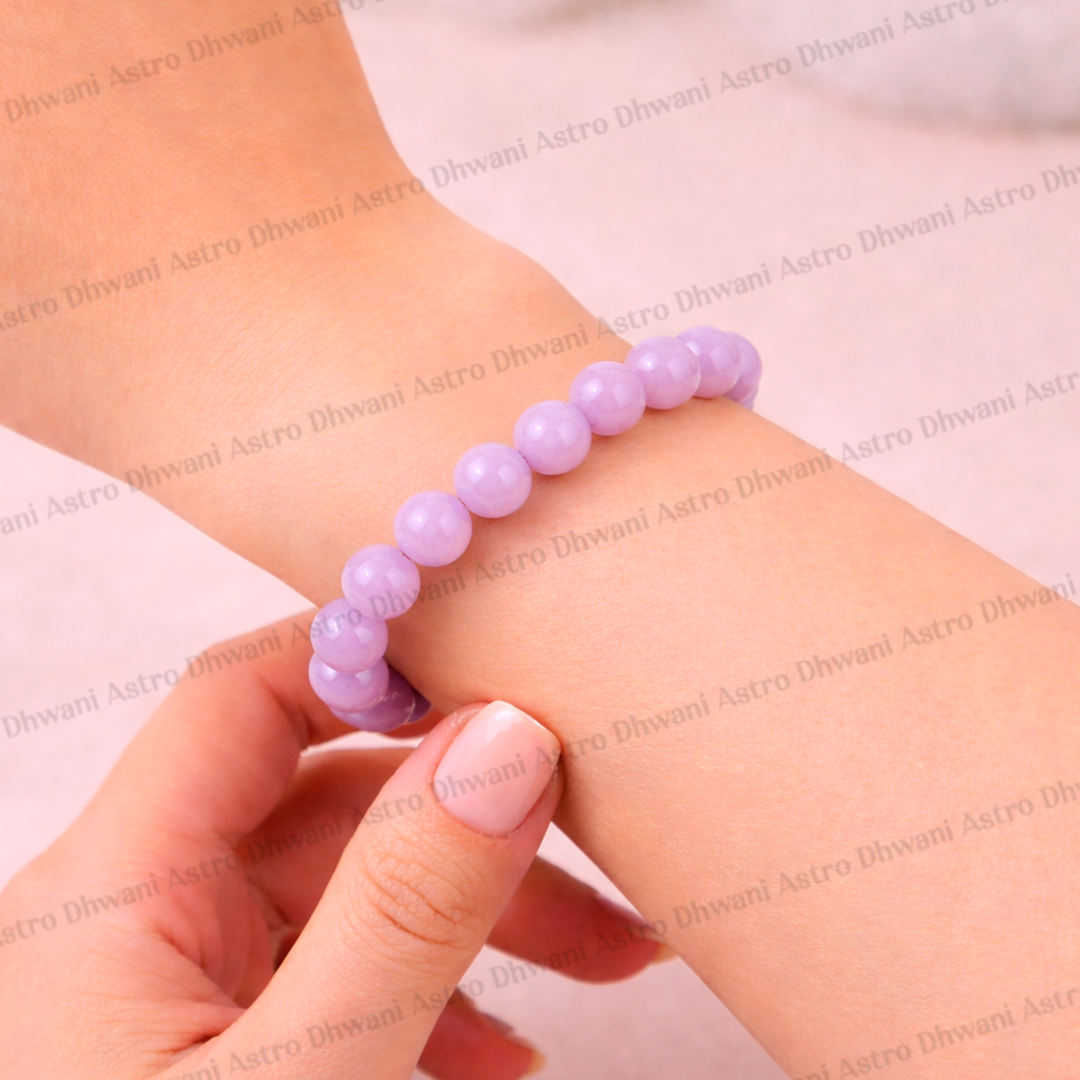 Kunzite Bracelet for Love, Emotional Healing & Inner Peace