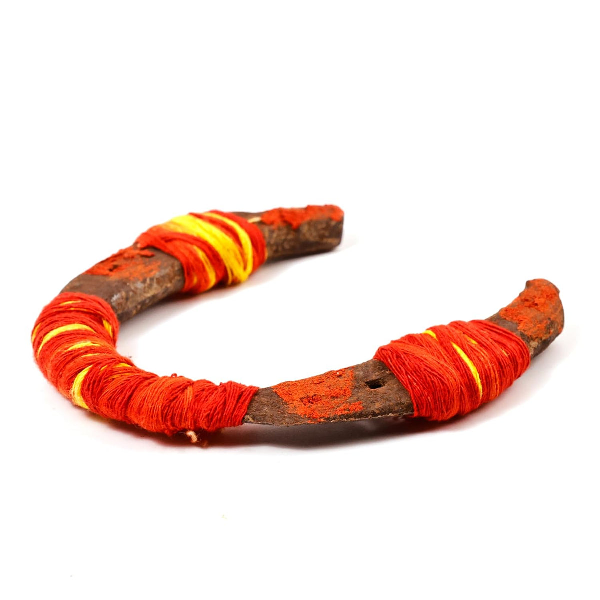 Energised Black Horse Iron Shoe (Kale Ghode ki Naal) for Health Wealth & Luck Good Luck Charm