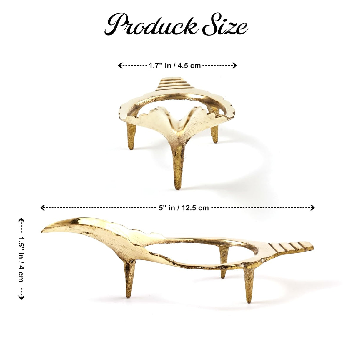 Brass Shankh Stand for Shankh Conch Shell