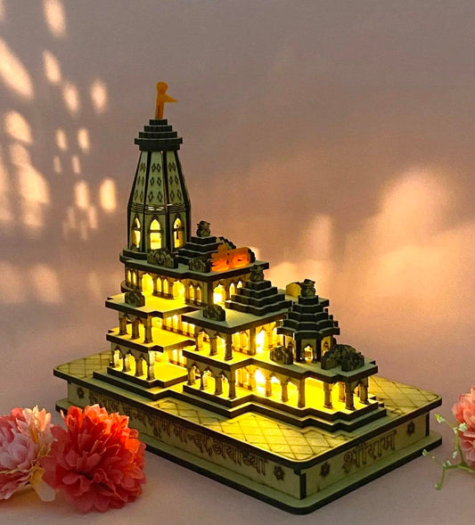 Ayodhya Shri Ram Mandir Model - Perfect for Shri Ram Devotees
