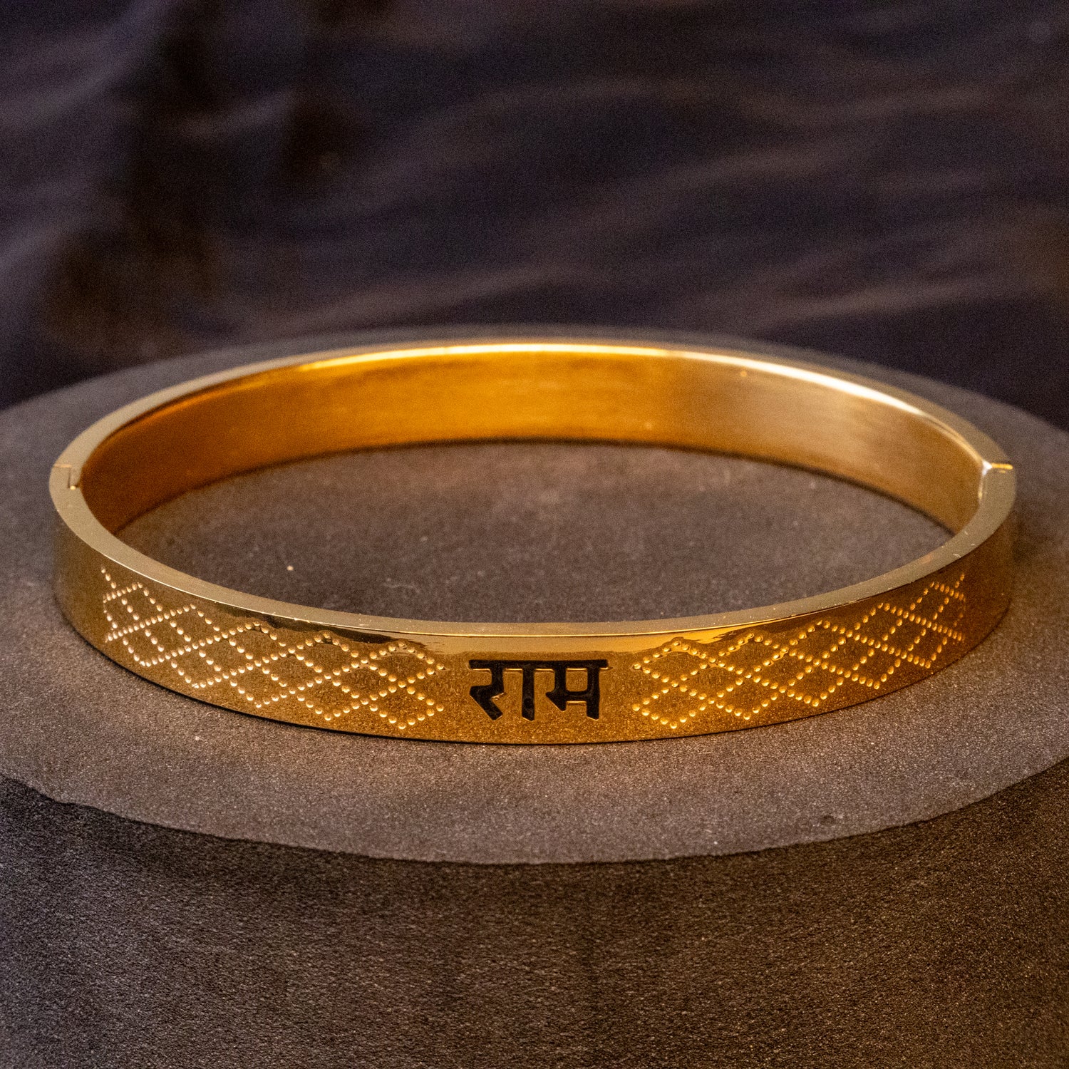 Ram Divya Kada (IGP Gold Plating) - Abhimantrit
