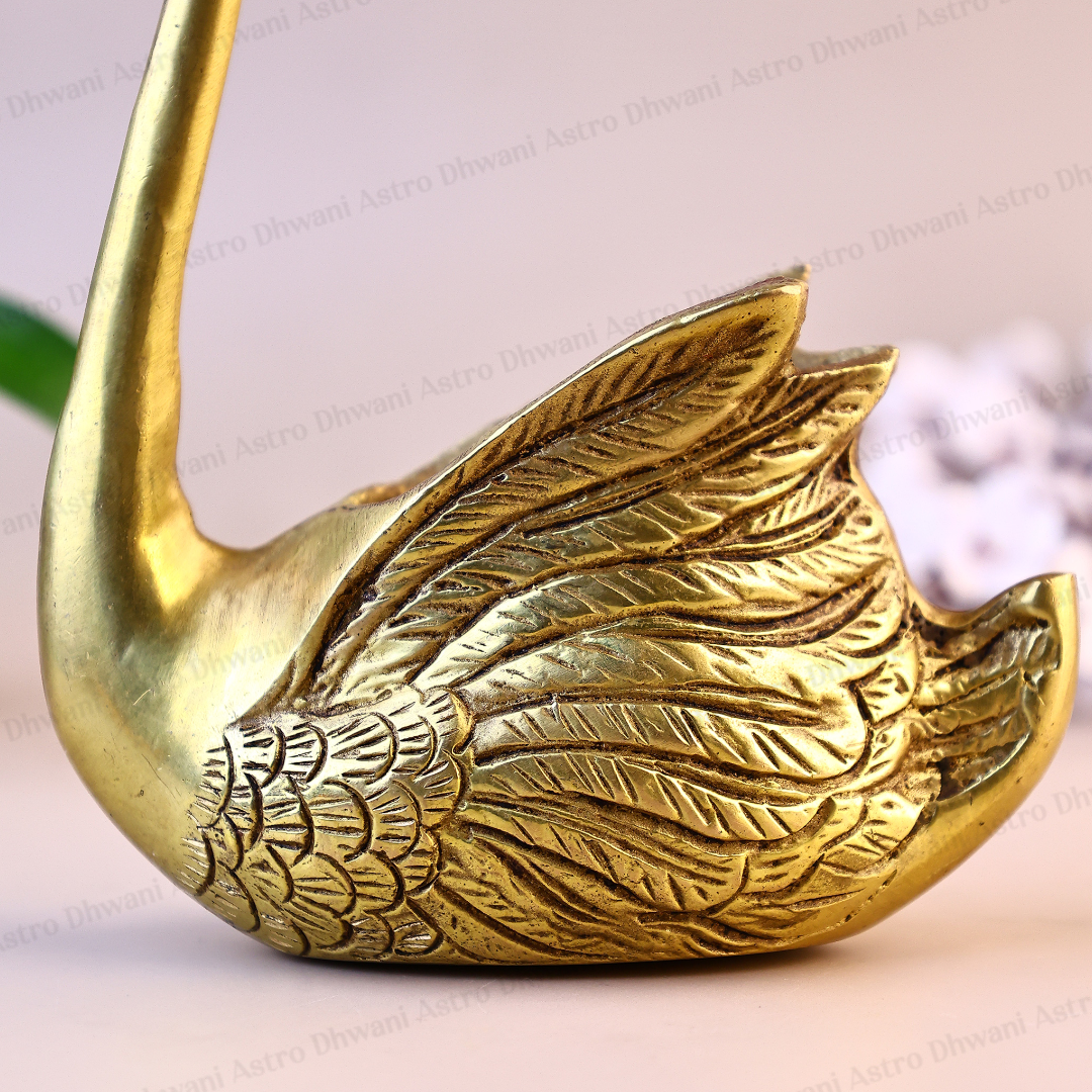 Brass Duck Pair Statue for Love, Harmony & Prosperity