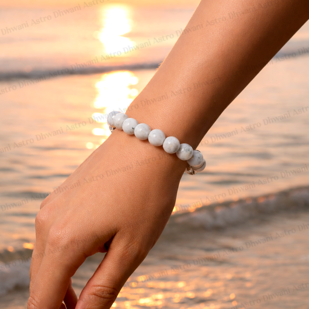 Moon Stone Bracelet for Mental Stress Relief & Confidence