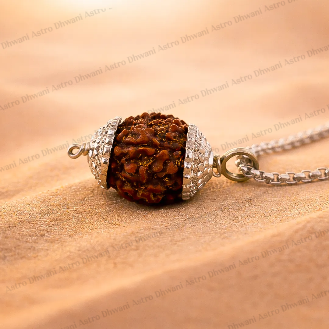 Nepali 4 Mukhi Rudraksha (Four Faced) for Knowledge, Communication & Success