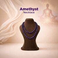 Amethyst Necklace for Calmness, Protection & Spiritual Clarity