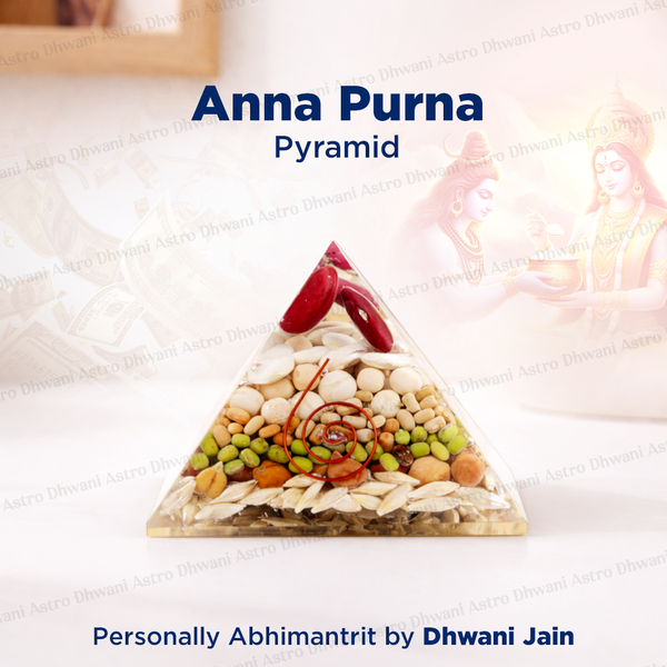Anna Purna Pyramid - Abhimantrit & Certified