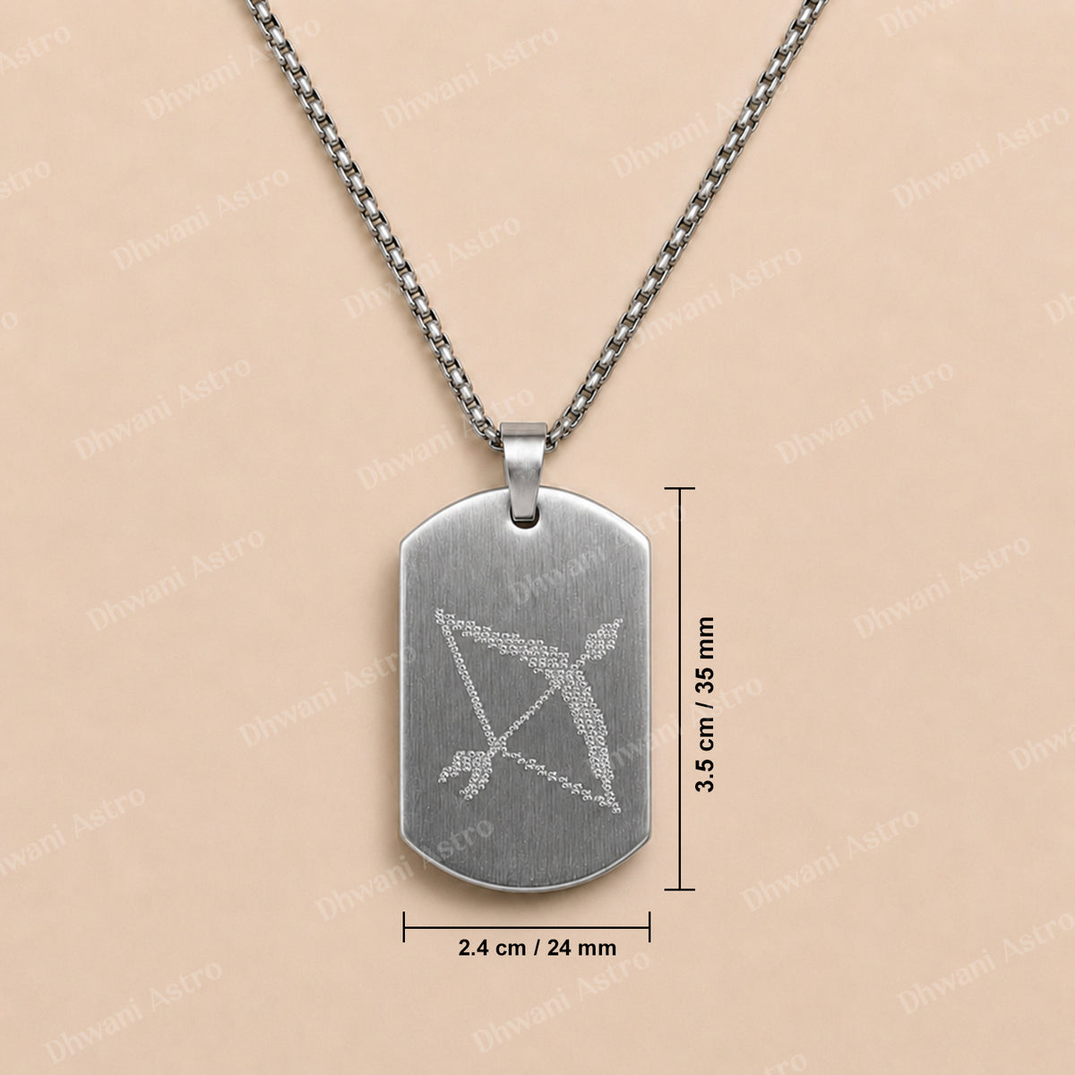 Gold Plated Ram Pendant : IGP Plating Pendant - Abhimantrit