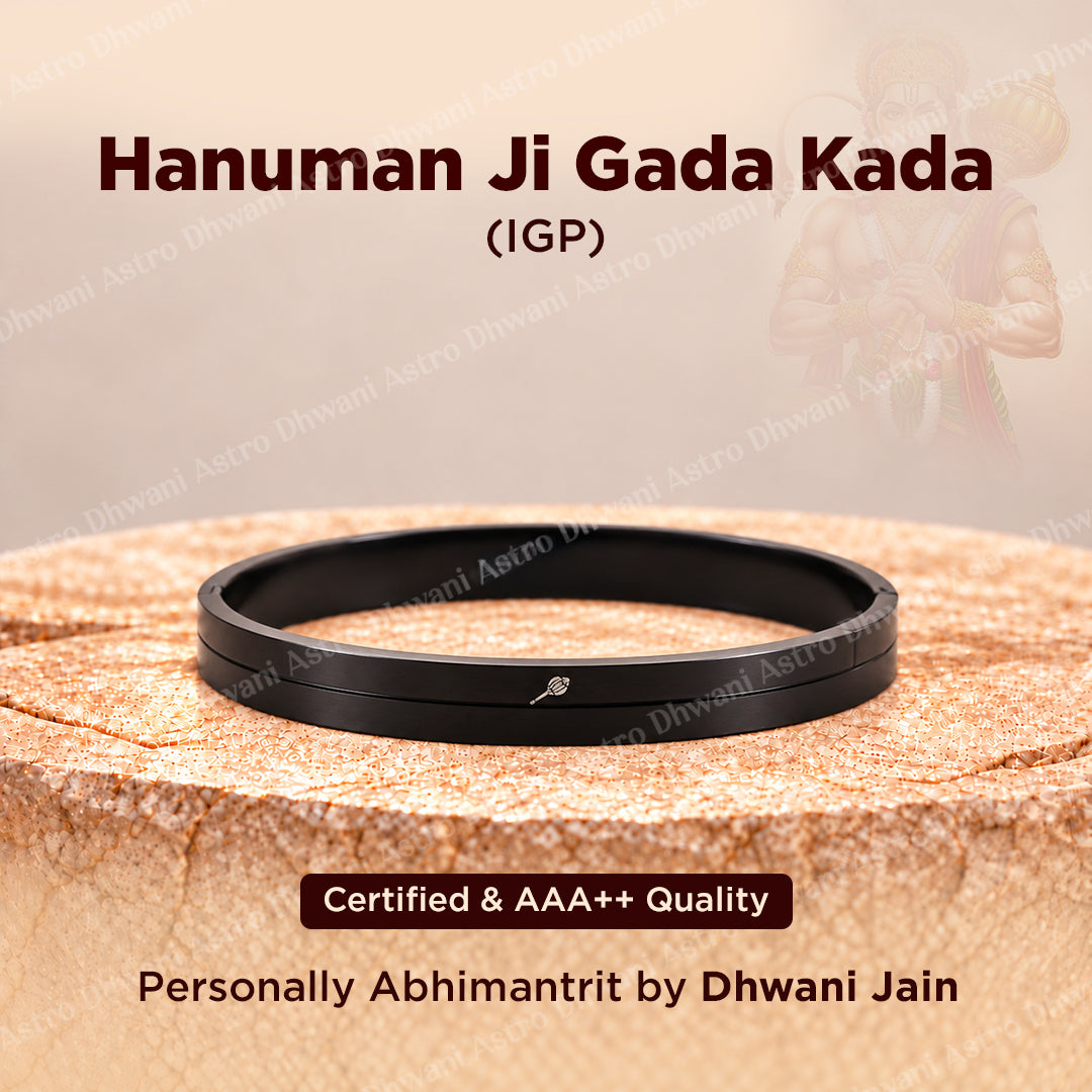 Hanuman Ji Gada Kada Igp silver Plated