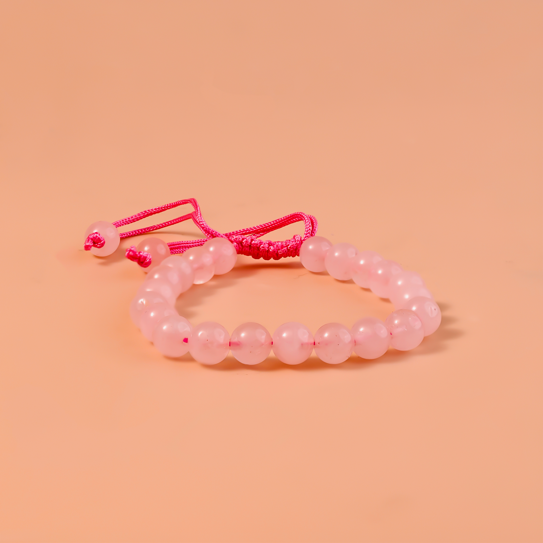 Improve Love, Relationship & Emotional Connection: Rose Quartz Thread Bracelet - Abhimantrit & Certified
