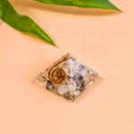 Moonstone Orgonite Pyramid