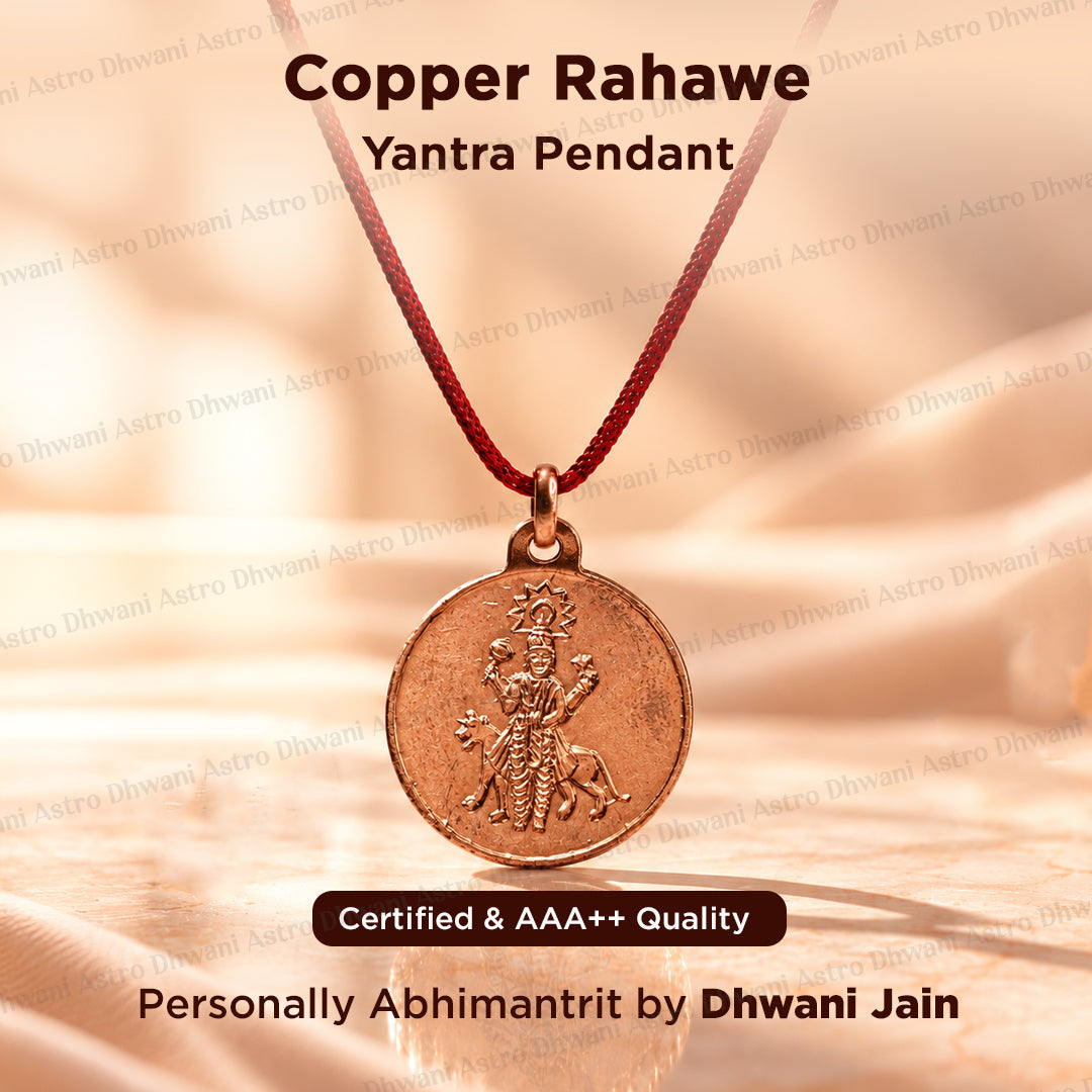 Copper Rahave Yantra
