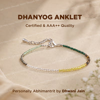 Dhanyog Anklet | Spiritually Energized Prosperity Anklet for Wealth, Abundance & Positive Energy