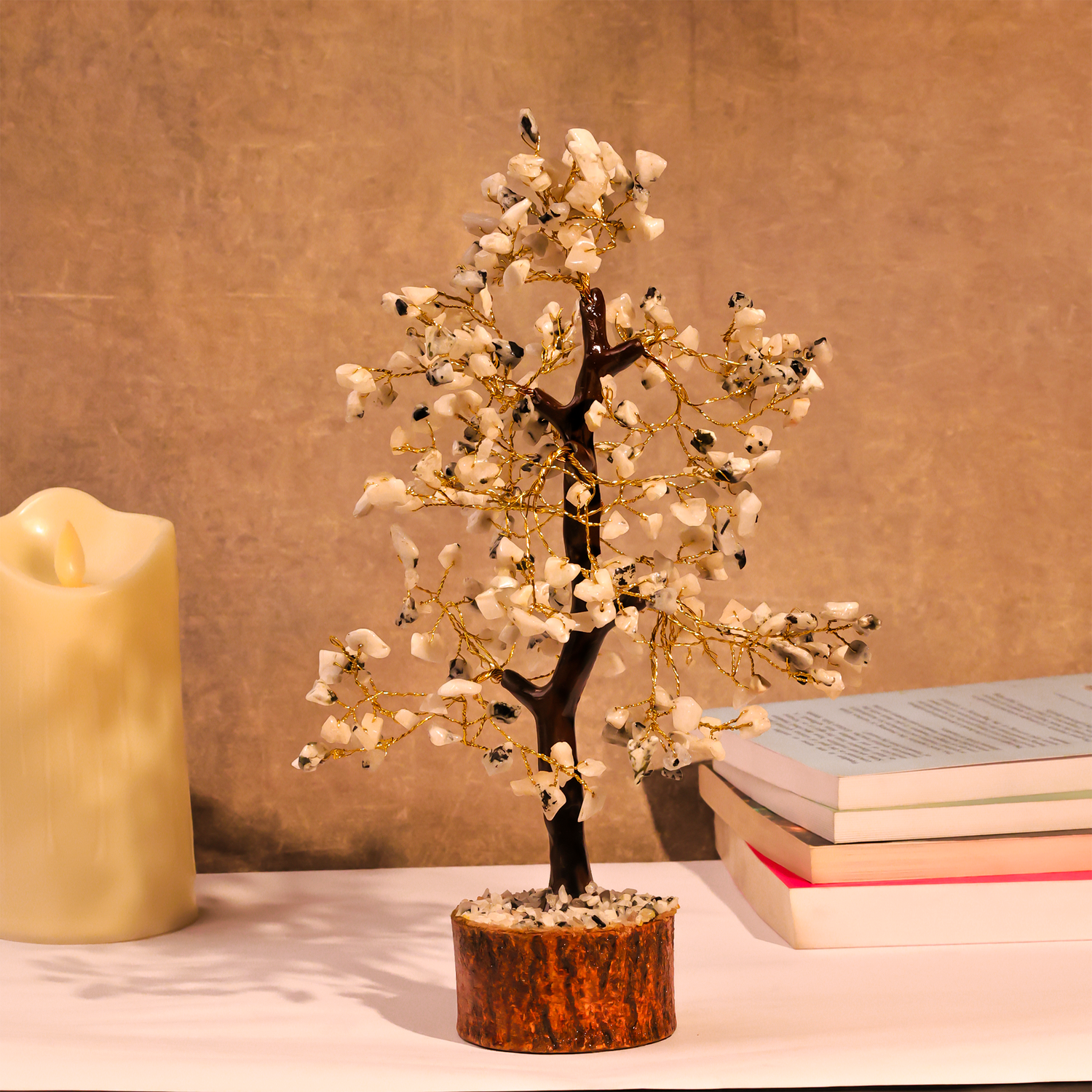 Moonstone Crystal Tree