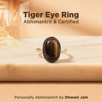 Tiger Eye Ring: Enhances Focus and Decision-Making