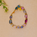 Multi Floroid Anklet