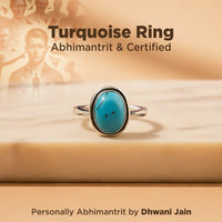 Turquoise Ring: Strengthens Communication & Confidence