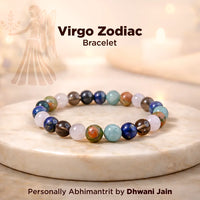 Virgo Zodiac Bracelet – Natural Multi Stone Bracelet – Abhimantrit & Energized