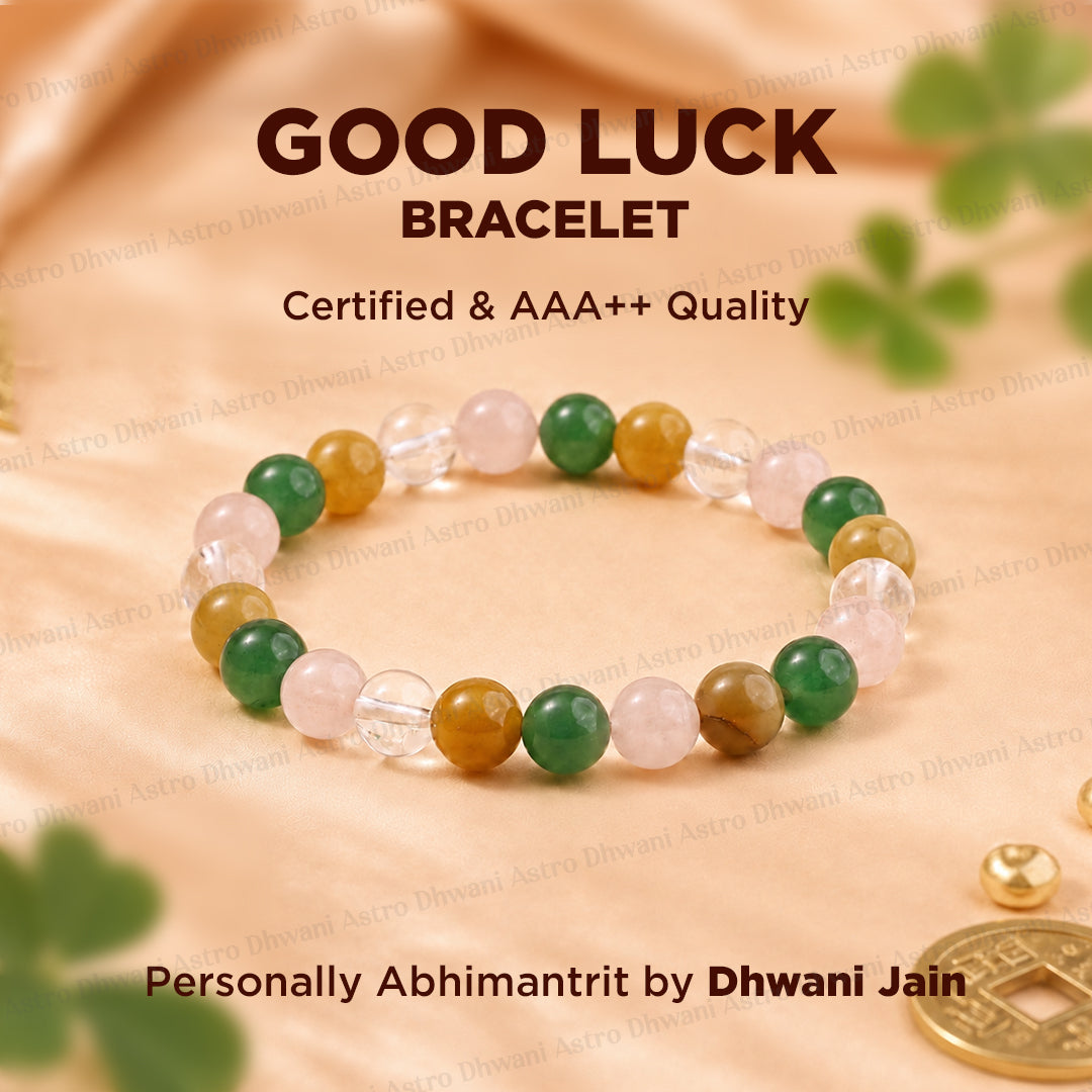 Good Luck Bracelet - Abhimantrit & Certified