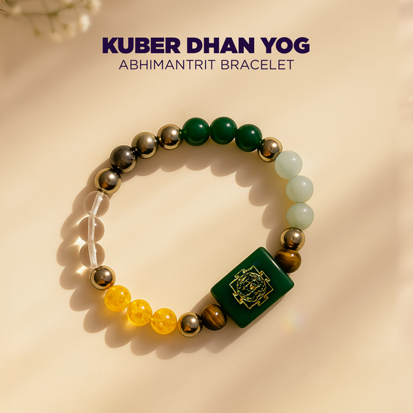Kuber Dhan Yog Bracelet for Wealth, Prosperity & Financial Growth