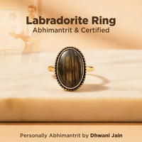 Labradorite Ring: Enhances Intuition and Psychic Abilities