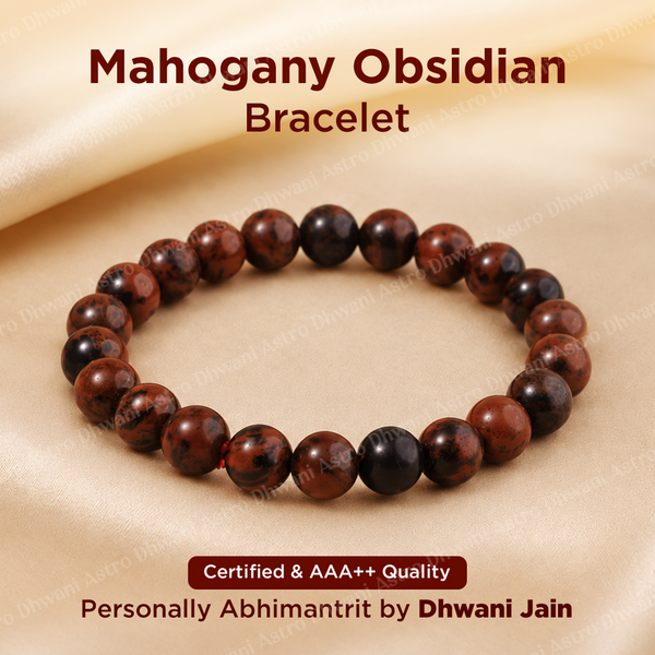 Mahogany Obsidian Bracelet