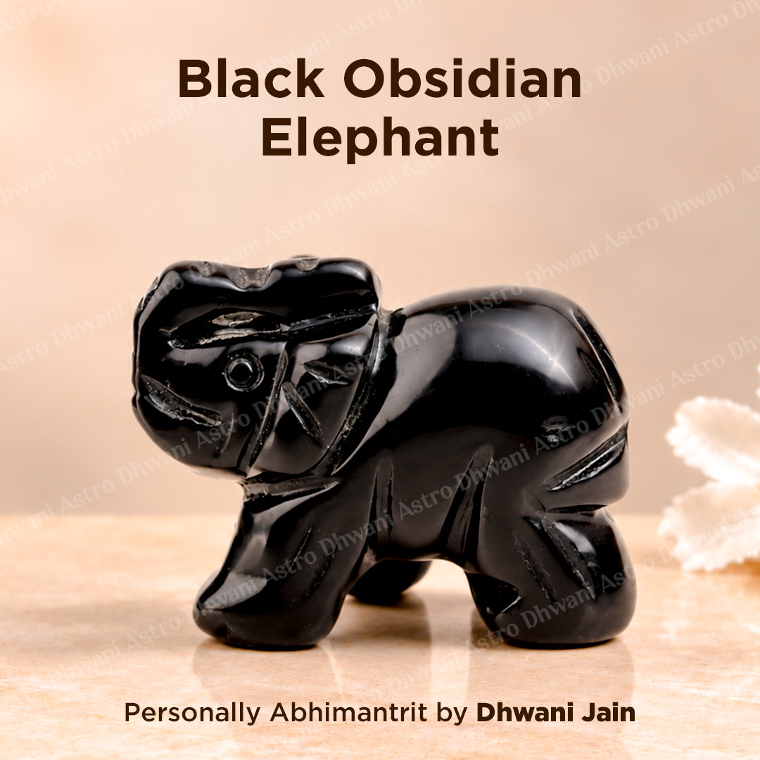 Black bsidian Divine Elephant