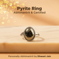Pyrite Ring: Attracts Wealth and Abundance