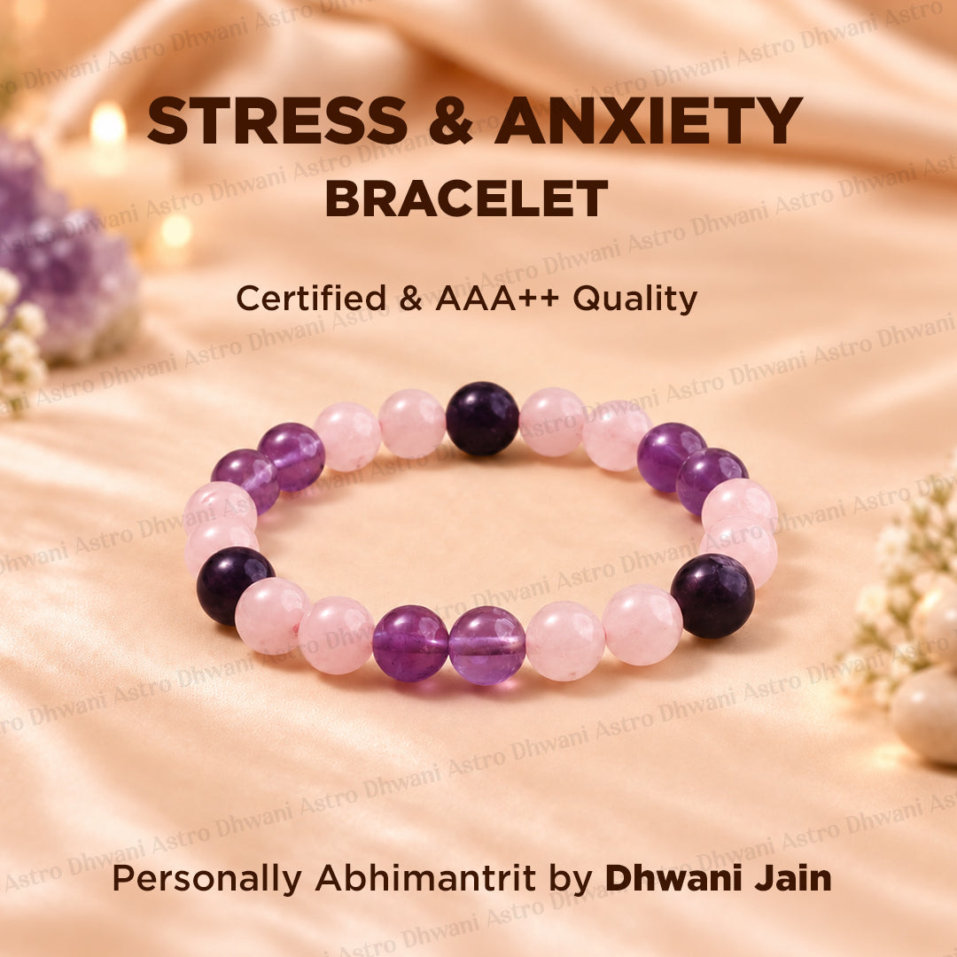 Stress & Anxiety Bracelet - Abhimantrit & Certified
