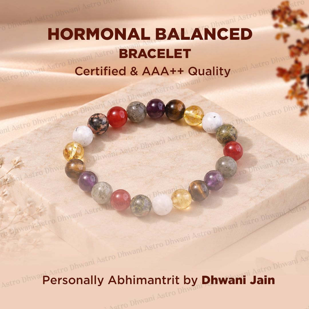 Hormonal Balanced Bracelet Abhimantrit For Stability Well Being