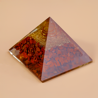 Red Jasper Crystal Pyramid