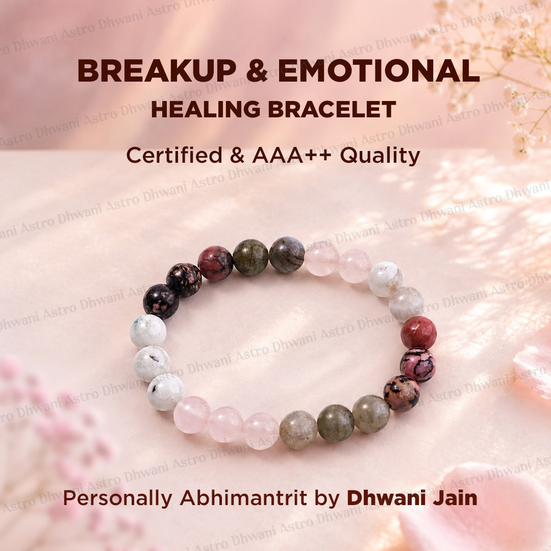 Breakup & Emotional Healing Bracelet - Abhimantrit & Certified