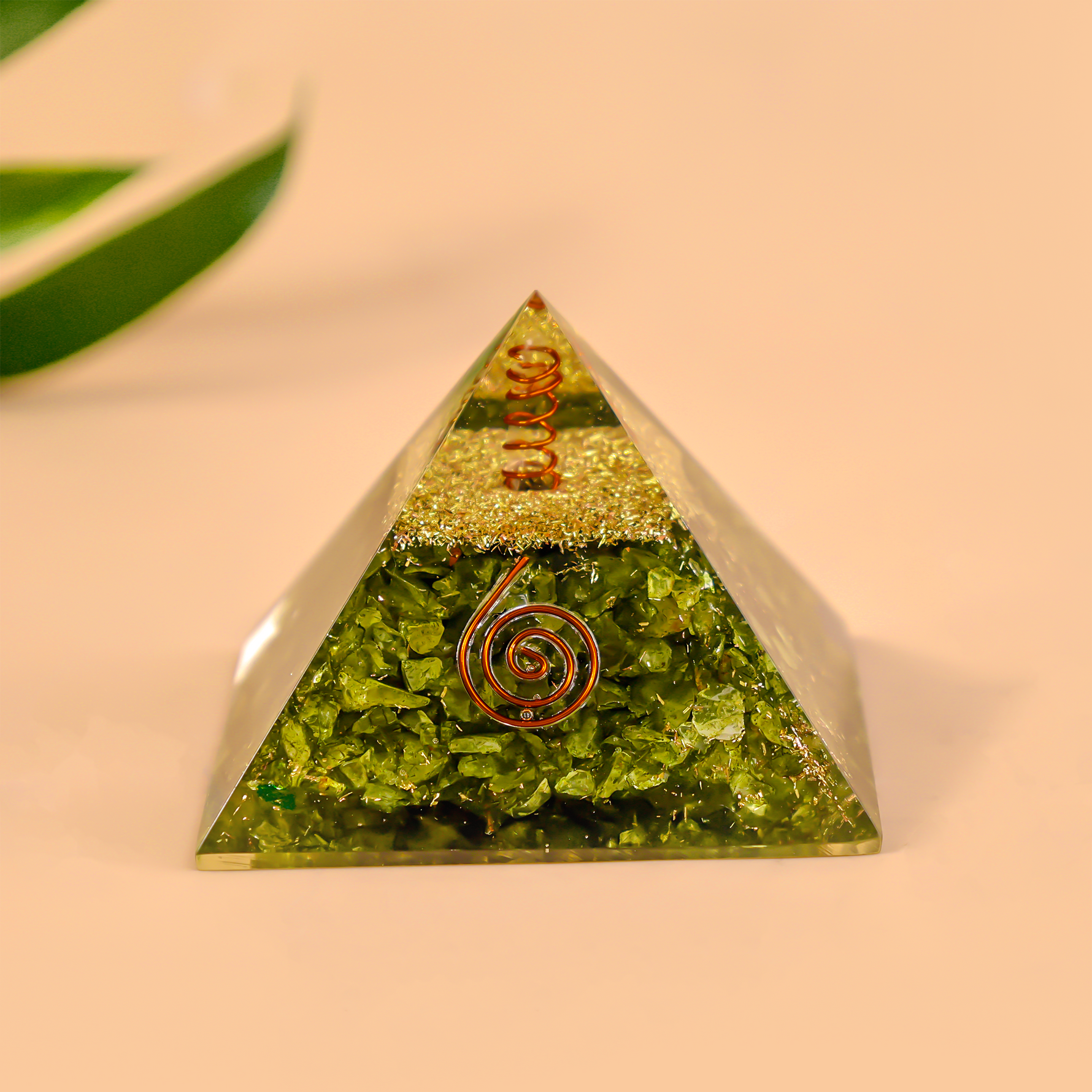 Green Aventurine Crystal Pyramid
