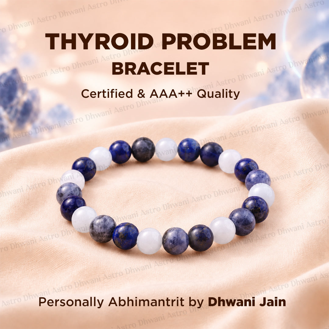 Thyroid Problem Bracelet - Abhimantrit & Certified
