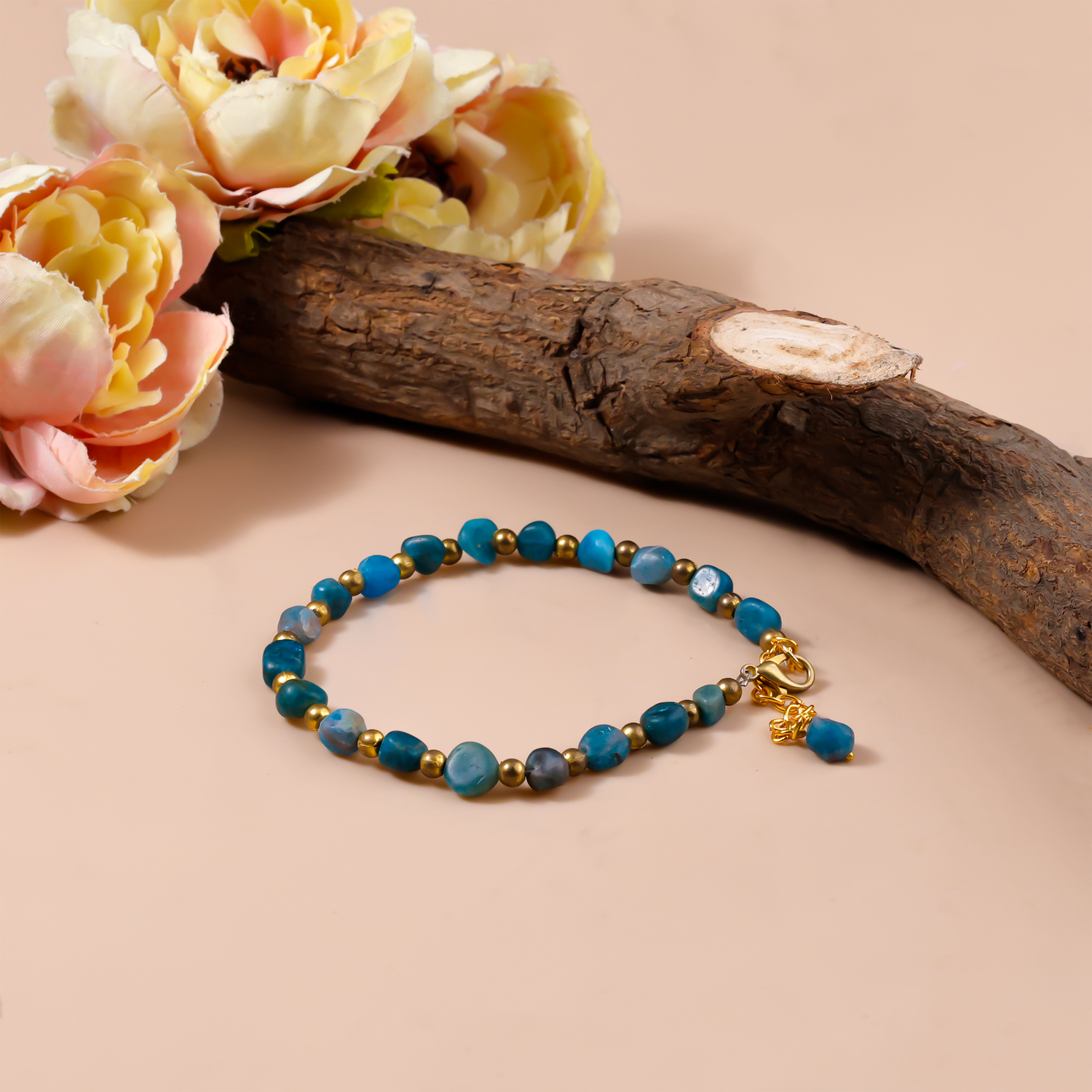Healing Stone Apatite Anklets - Abhimantrit