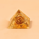 Yellow Citrine Pyramid 