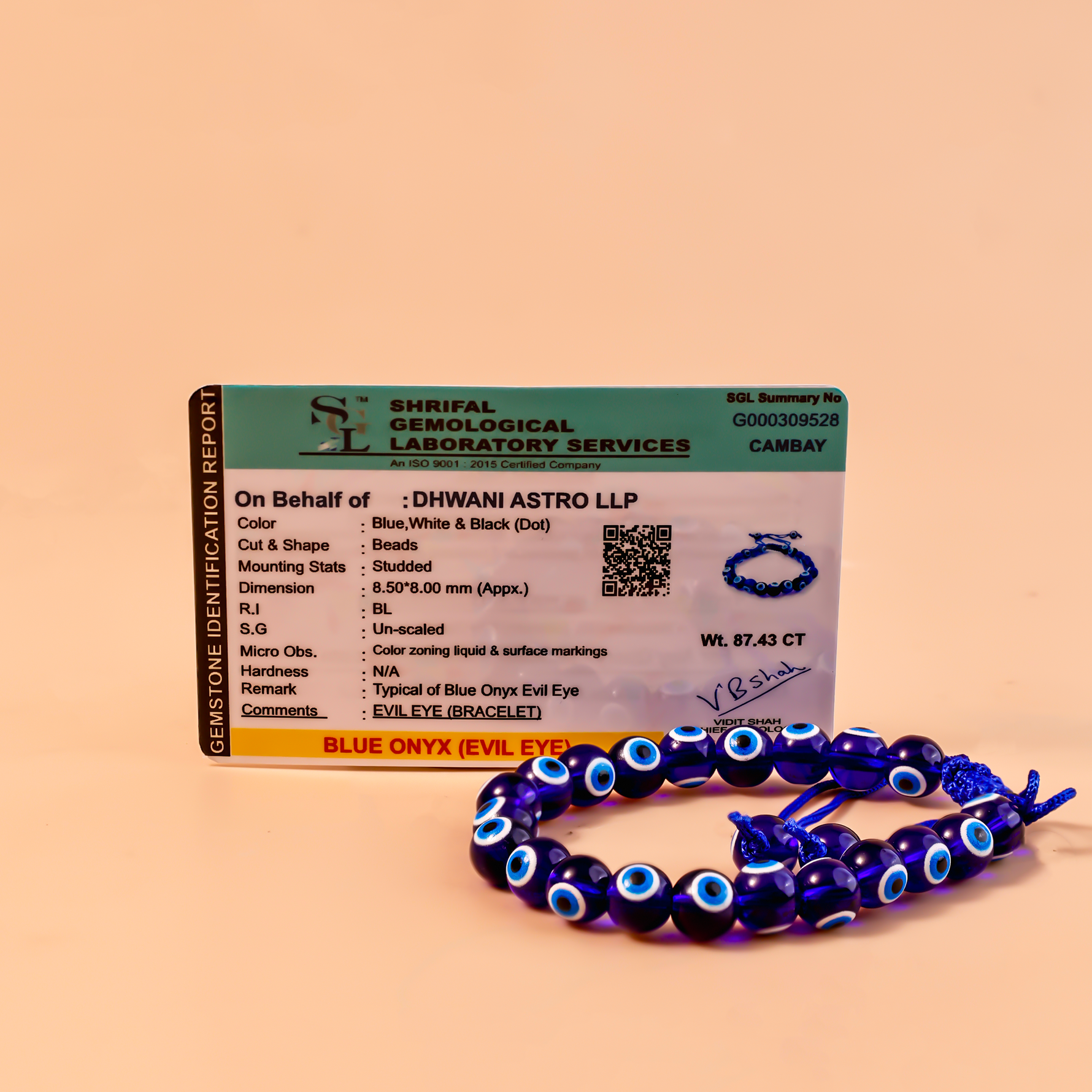 Protect from Negative Energy & Evil Spirit: Evil Eye Thread Bracelet - Abhimantrit & Certified