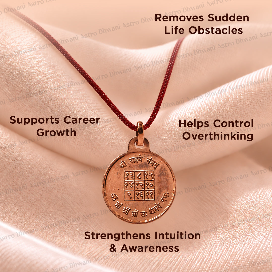 Copper Rahave Yantra