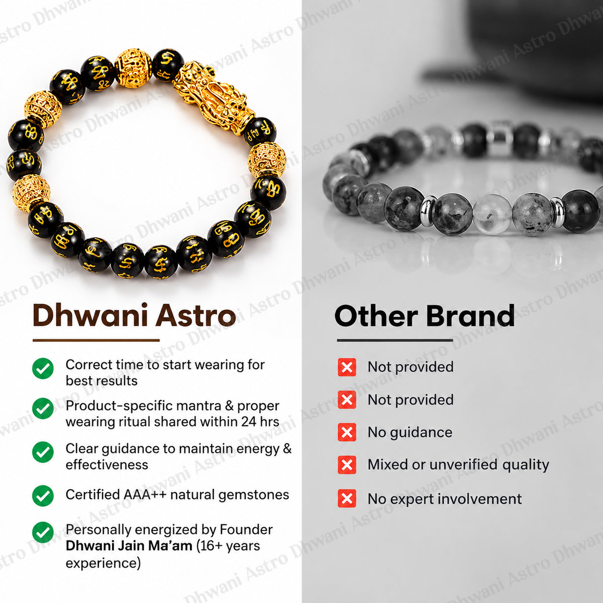 Finance & Wealth Enhancer: Feng shui Black Obsidian with Pixu Bracelet  - Abhimantrit & Certified