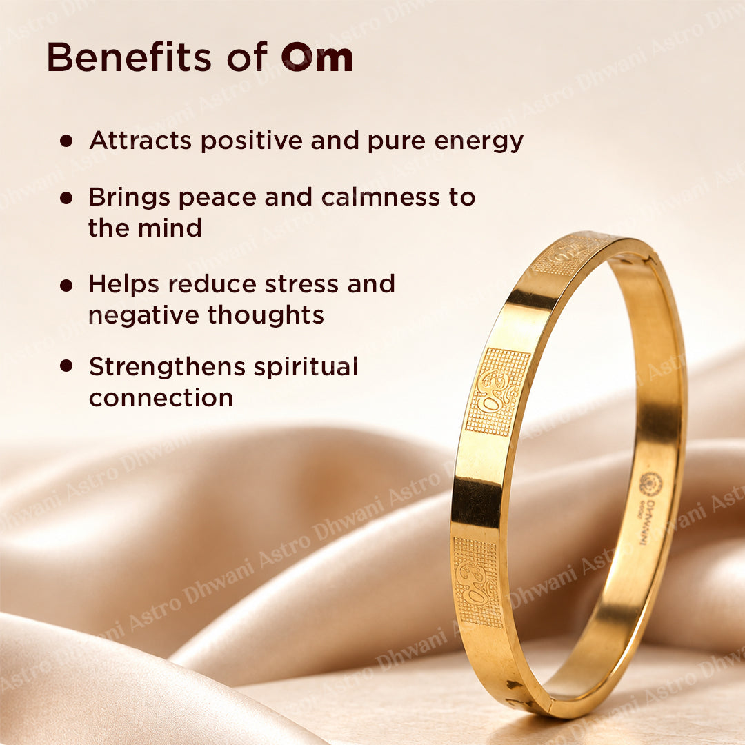 Om Kada (IGP Gold Plating) - Abhimantrit