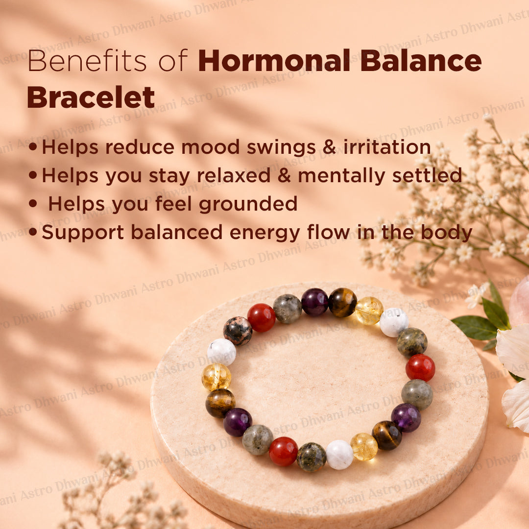 Hormonal Balanced Bracelet Abhimantrit For Stability Well Being