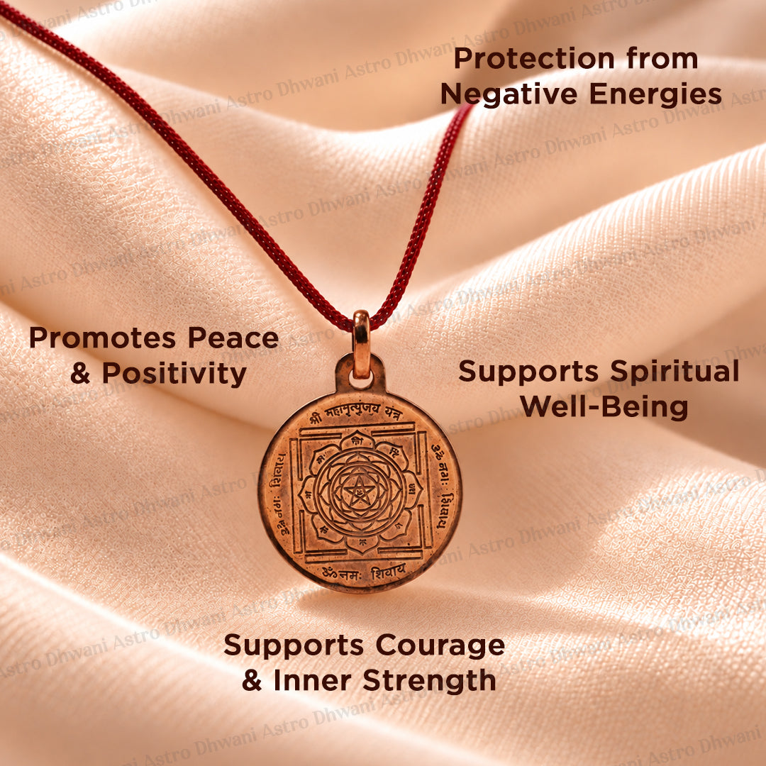 Copper Mahamritiyunjaya Yantra