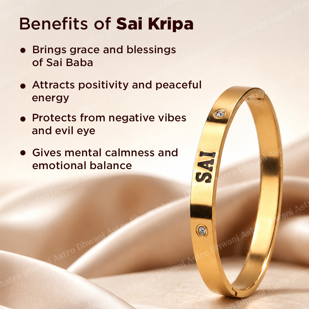 Sai Kripa Kada (IGP Gold Plating) – Abhimantrit